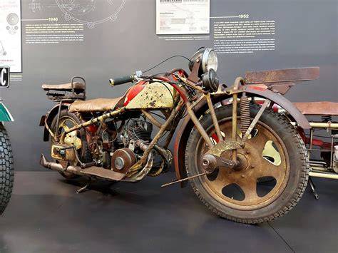 Motocykl Čechie Böhmerland v expozici