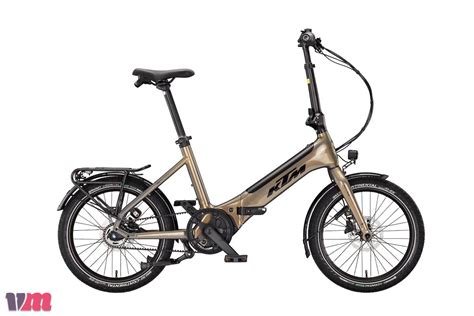 skládací elektrokolo KTM ve městě