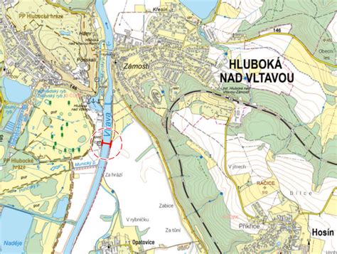 cyklotrasa podél Vltavy Hluboká Týn nad Vltavou