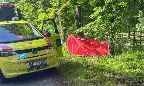 nehoda motocyklu silnice záchranáři
