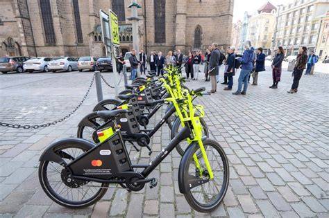 Stanoviště sdílených elektrokol Plzeň