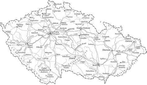 Mapa Stochova a okolních měst