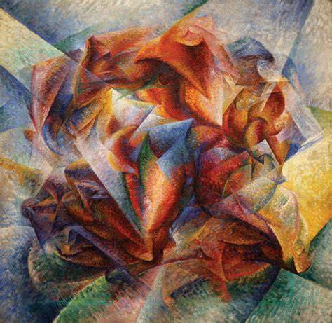 Umberto Boccioni Dynamismus cyklisty