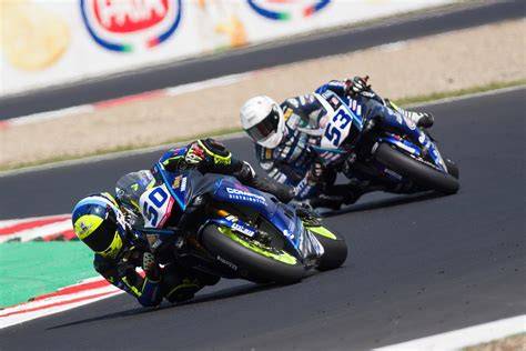 Ondřej Kubička Yamaha R6 okruh Most
