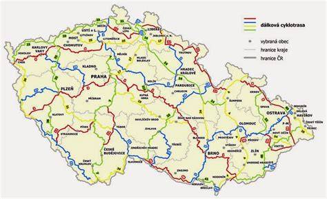 Mapa cyklotrasy Úvalno Strážiště
