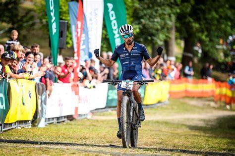 Jitka Čábelická při závodě cross-country