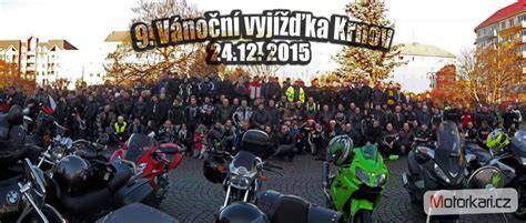 vánoční motorkářská vyjížďka Krnov