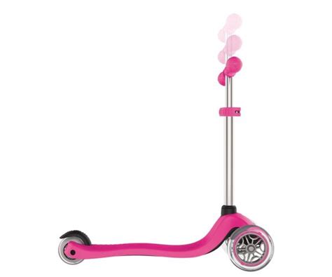 Globber My3 Neon Pink dětská koloběžka