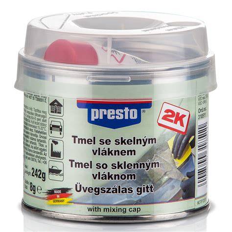 dvousložkový tmel se skelným vláknem