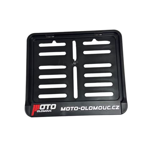 moto podložka pod SPZ na motocyklu