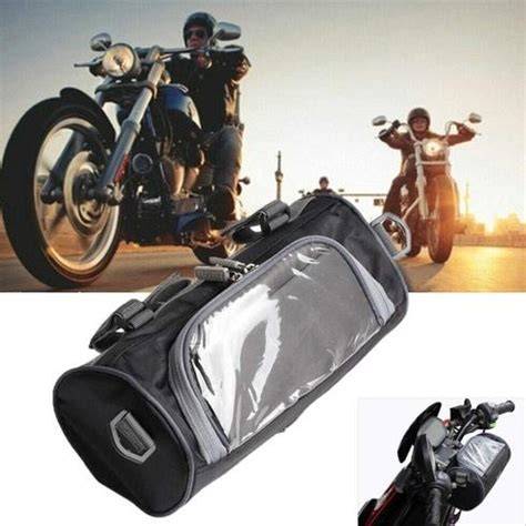 trojúhelníková brašna na motocyklu