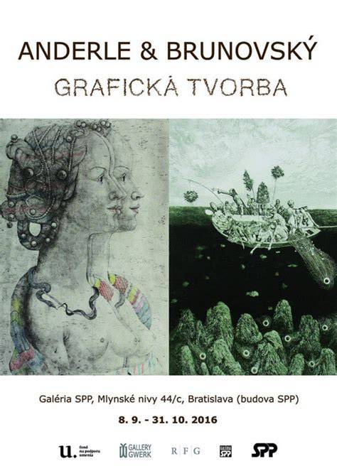 Jiří Anderle portrét a grafická tvorba