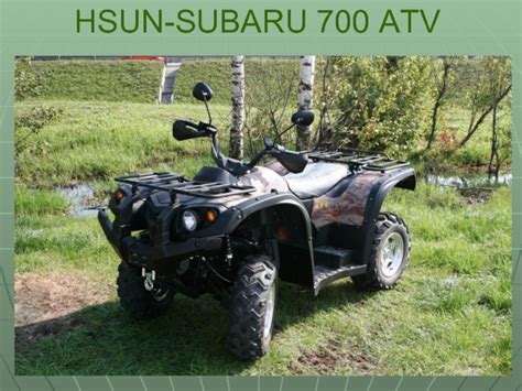 Hsun 700 ATV v horském terénu