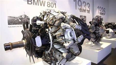 Motor BMW 801 v muzeu Kbely