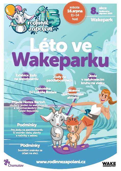Wakeboardista s helmou ve wakeparku