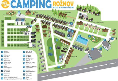 Camping Rožnov pod Radhoštěm chatky