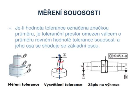 měření souososti klikového hřídele