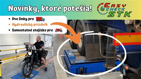 Kontrola skútru na stanici STK