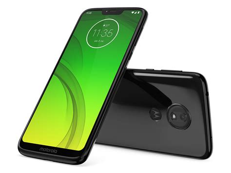 Motorola Moto G7 Power fialový smartphone