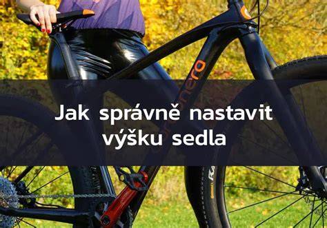 ukázka správného nastavení sedla