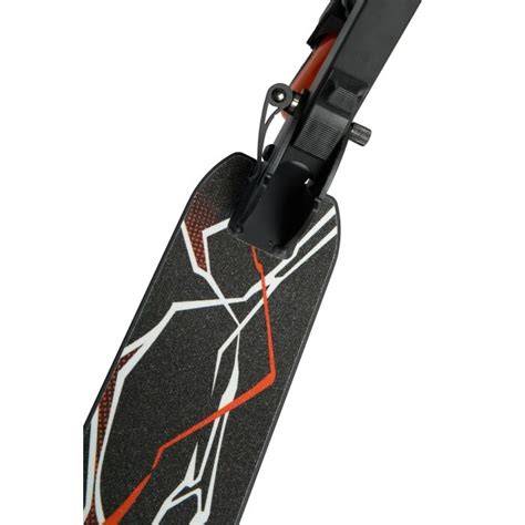 Černá skládací koloběžka Crivit 175 mm