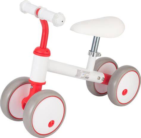Stabilní dětské odrážedlo motorka se čtyřmi koly
