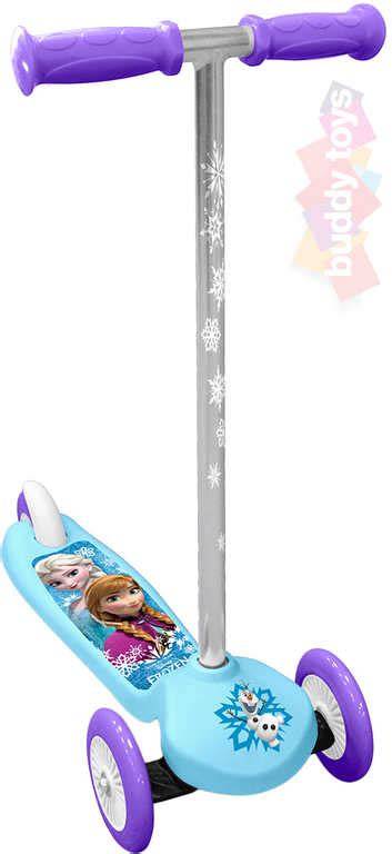 dětská koloběžka Frozen tři kolečka