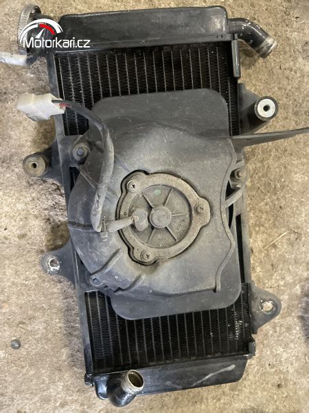 Ventilátor chladiče na KTM enduro