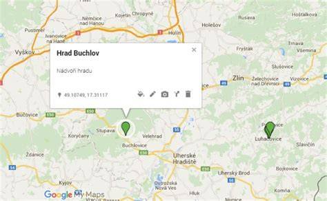 informační mapa prodejních míst