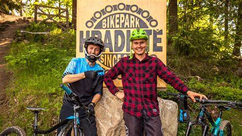 Bikepark Hradiště sjezdové tratě