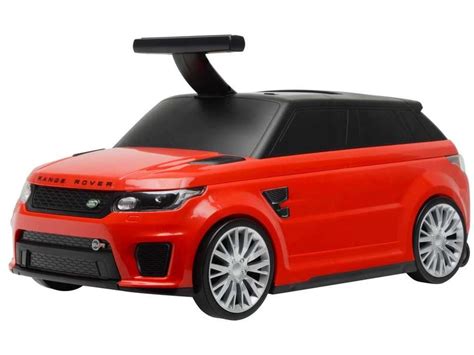 Červené dětské Range Rover odrážedlo