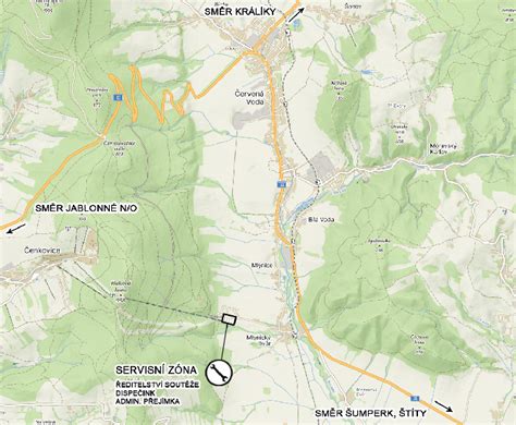 Mapa moto servisu Luštěnice