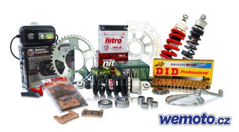 katalog dílů pro motorky a skútry