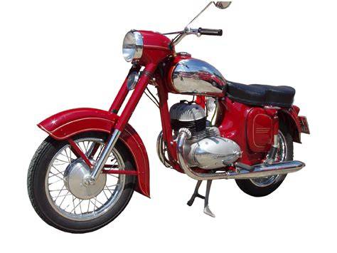 Renovovaná Jawa 350 kývačka 1956