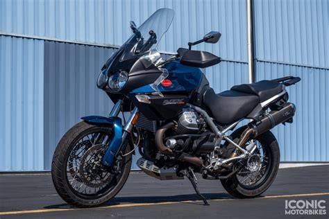 Stelvio 1200 NTX s kufry a padacími rámy