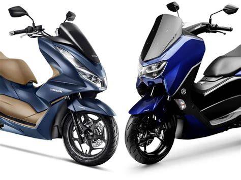Honda PCX a Yamaha X-Max skútry