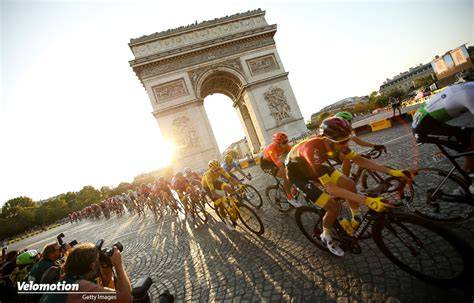 závodní kola týmů Tour de France