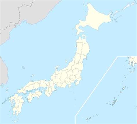 Mapa Kawasaki mezi Tokiem a Jokohamou