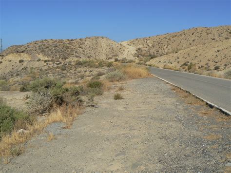Andalusie poušť Tabernas enduro krajina