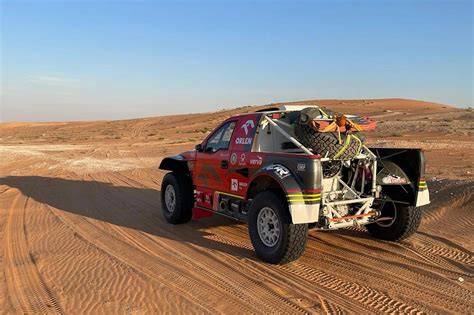 Rallye Dakar motocykl pouštní duny