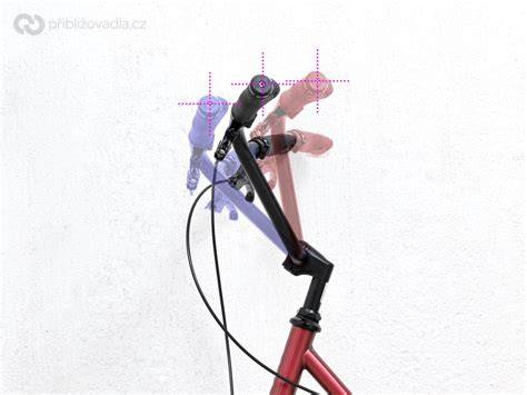 Správné vycentrování řídítek v představci