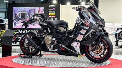 Italjet Dragster 559 Twin boční pohled