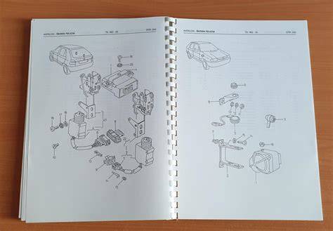 katalog náhradních dílů skútry Peugeot