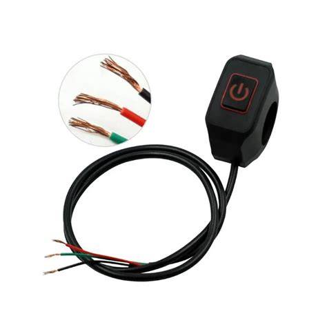 Umístění LED světel na motocyklu