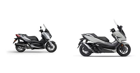 Honda Forza a Yamaha XMAX 125 srovnání