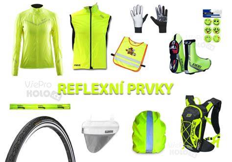 Reflexní prvky na cyklistických návlecích