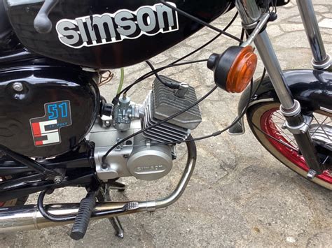 Simson S51 s motorem 70 ccm
