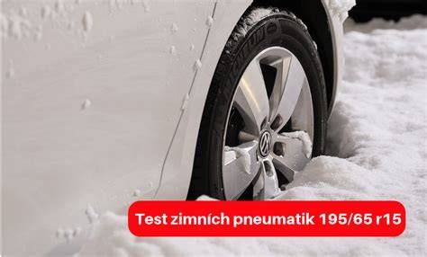 Test zimních pneumatik 195/65 R15