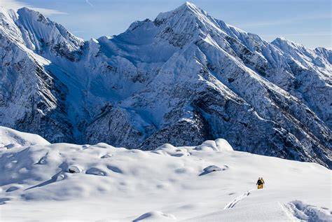 Freeride na Punta Indren v Monterosa Ski