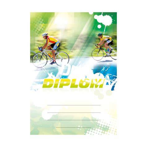 Diplom pro cyklistický závod